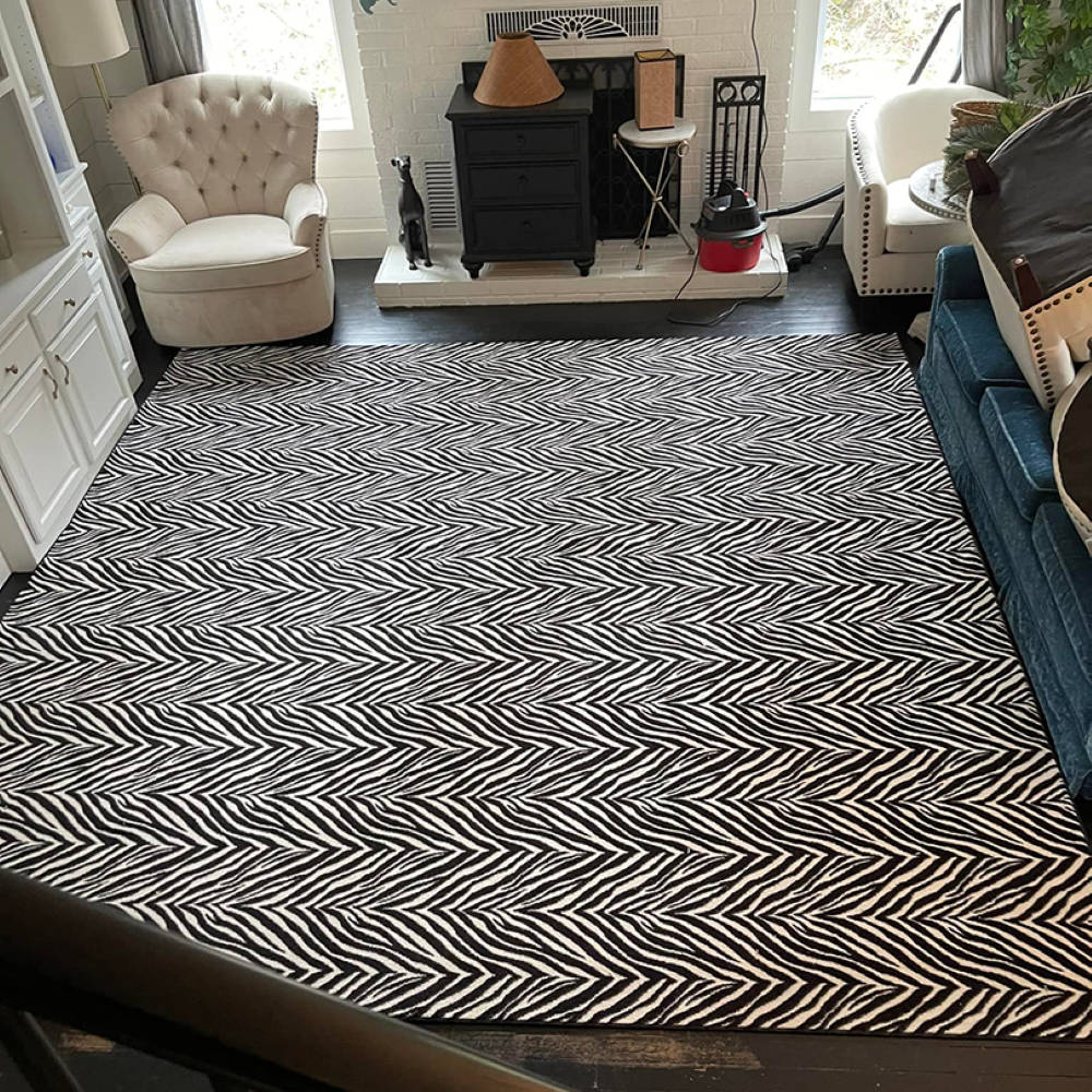 area rug in living room