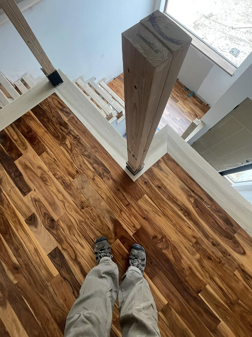 hardwood flooring remodel for a Lansing home
